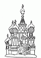Раскраска кремль